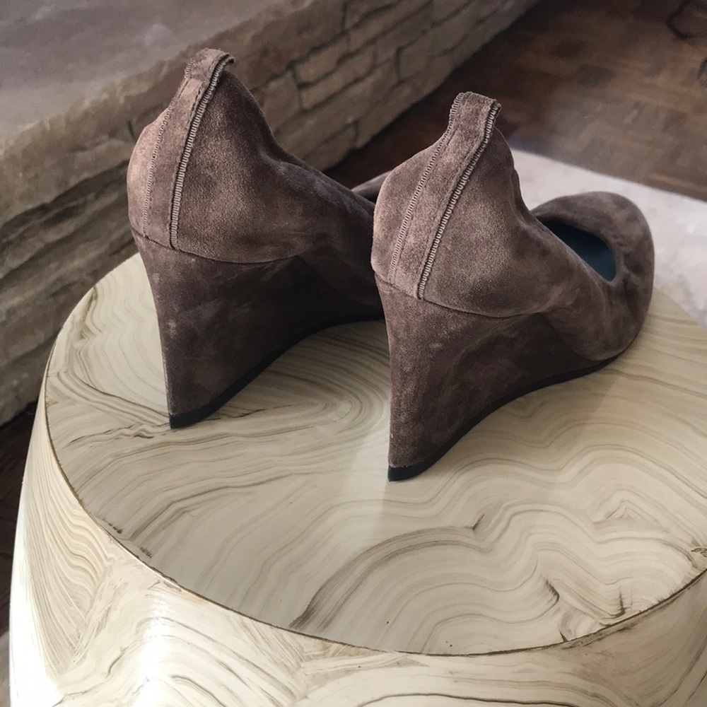 LANVIN Suede Wedges - Picture 5 of 5